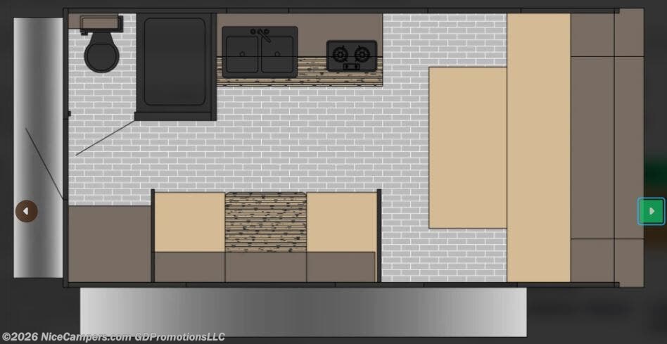 2026 Sunset Park RV Sun Lite LTD 16BH - New Travel Trailer For Sale by NiceCampers.com in Russellville, Arkansas