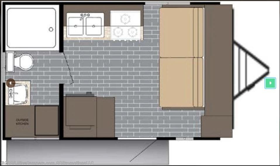 2026 Sunset Park RV Sun Lite LTD 14RB - New Travel Trailer For Sale by NiceCampers.com in Russellville, Arkansas