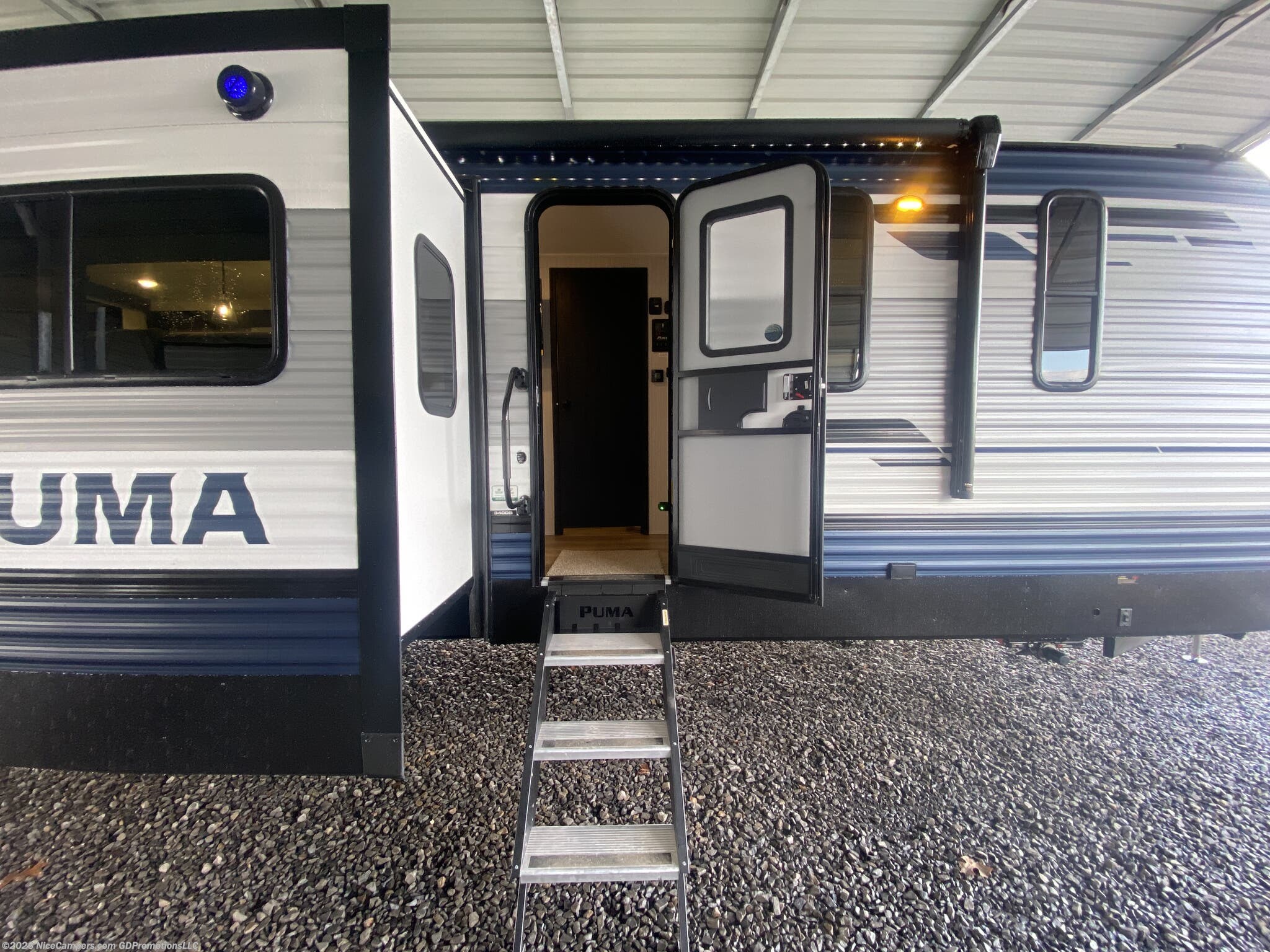 2026 Puma 340DB by Forest River from NiceCampers.com in Russellville, Arkansas