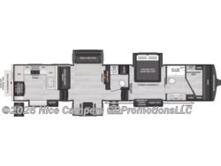 Stock Image for 2026 Keystone 3901RK (options and colors may vary) 2026 Keystone Montana 3901RK - Used Fifth Wheel for sale by Nice Campers in Russellville, Arkansas