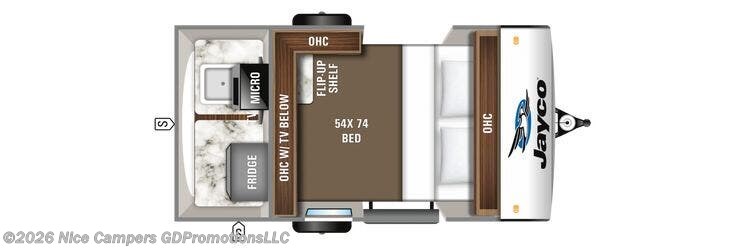 2019 Jayco Hummingbird 10RK - Used Travel Trailer For Sale by Nice Campers in Russellville, Arkansas features Air Conditioning, Microwave, Refrigerator