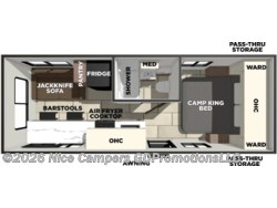 Stock Image for 2026 Prime Time 220RS (options and colors may vary) 2026 Prime Time Tracer 220RS - New Travel Trailer for sale by Nice Campers in Russellville, Arkansas
