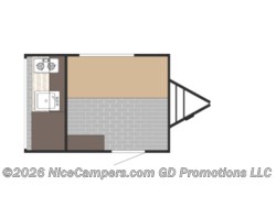 Stock Image for 2026 Sunset Park RV 109 (options and colors may vary) 2027 Sunset Park RV SunRay 109 - New Travel Trailer for sale by Nice Campers in Russellville, Arkansas