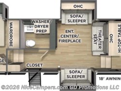 Stock Image for 2026 Forest River 388FKH (options and colors may vary) Stock Image for 2026 Forest River 388FKH (options and colors may vary)