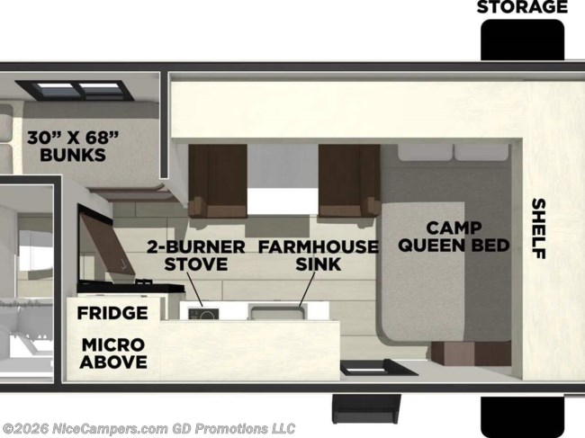 2027 Prime Time Avenger LT 16RBX Floorplan