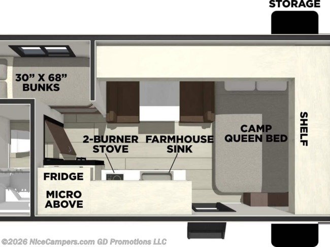 2027 Prime Time Avenger LT 16RBX Floorplan