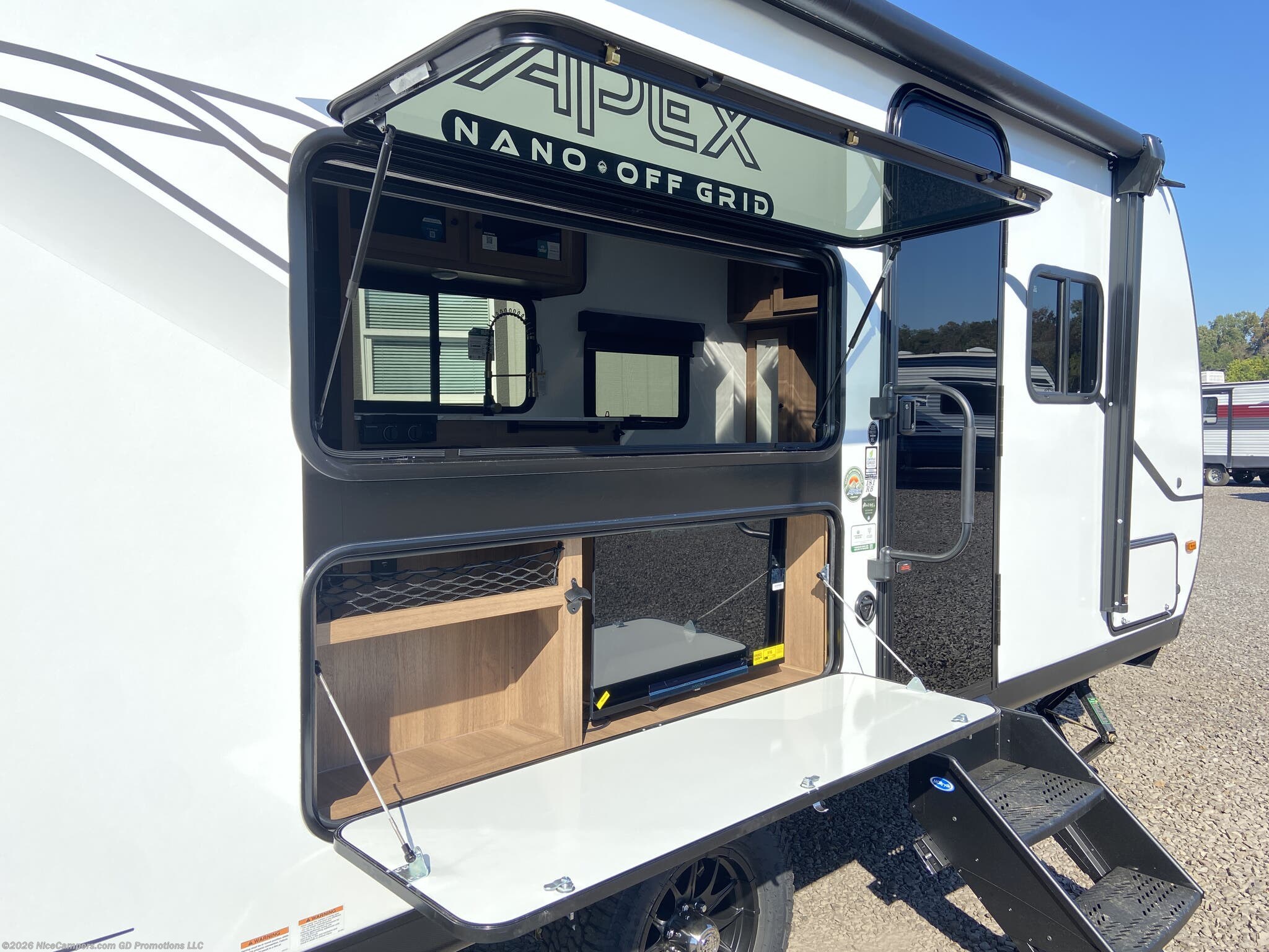 2027 Apex Nano 181RB by Coachmen from NiceCampers.com in Russellville, Arkansas