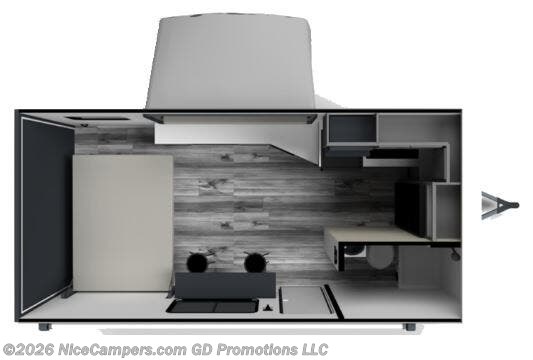 2027 Sunset Park RV Sun Lite 18THX - New Toy Hauler For Sale by NiceCampers.com in Russellville, Arkansas