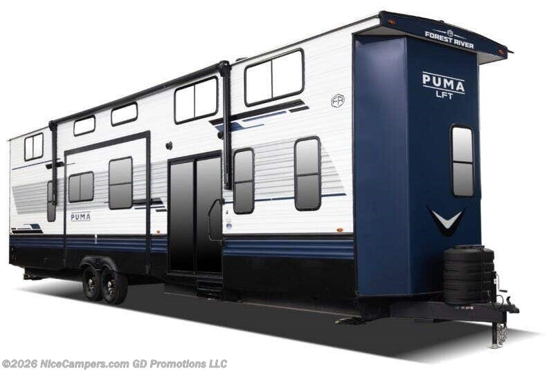 Stock Image for 2026 Forest River 402LFT (options and colors may vary)