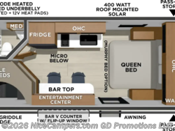 Stock Image for 2027 Coachmen 183BH (options and colors may vary) Stock Image for 2027 Coachmen 183BH (options and colors may vary)