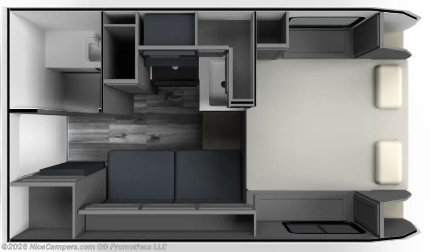 2027 Sunset Park RV Sun Trek 795 - New Truck Camper For Sale by NiceCampers.com in Russellville, Arkansas