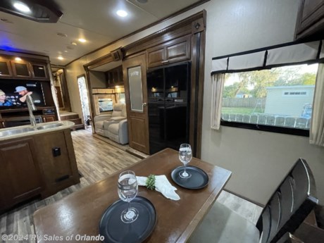 &lt;p&gt;3 Slideouts! 38ft &amp;amp; 12,500lbs. Washer/Dryer hookup! Stunning 5th wheel, walk-in closet, large bedroom tons of storage and space. True luxury and upgrades&amp;nbsp;&lt;/p&gt;
&lt;p&gt;407-473-9311&lt;/p&gt;
&lt;p&gt;Delivery Available! No dealer fees&lt;/p&gt;