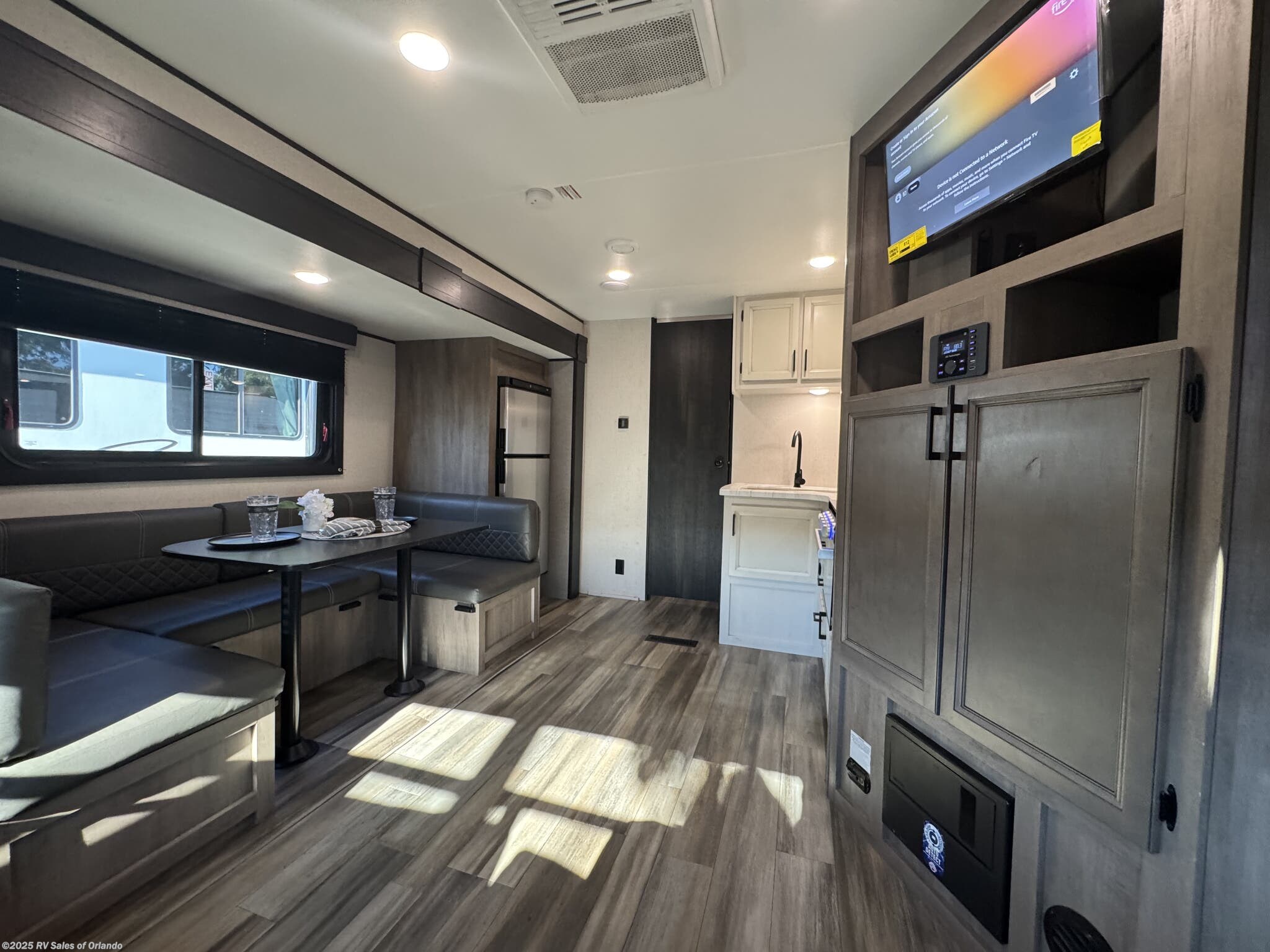 2023 Highland Ridge Open Range 26RLS - Used Travel Trailer For Sale by RV Sales of Orlando in Longwood, Florida features Microwave, Spare Tire Kit, Leveling Jacks, CO Detector, Awning