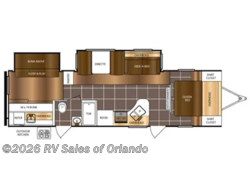 2016 Prime Time Tracer 3150BHD - Used Travel Trailer for sale by RV Sales of Orlando in Longwood, Florida