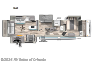 2023 Forest River Cherokee Arctic Wolf Suite 3660 Suite