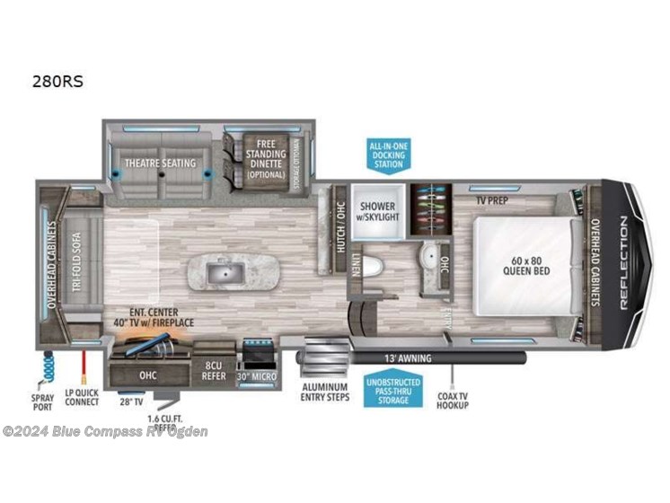 Used 2021 Grand Design Reflection 150 Series 280RS available in Marriott-Slaterville, Utah