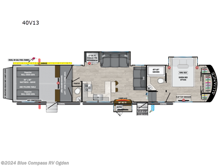 Used 2024 Alliance RV Valor 40V13 available in Marriott-Slaterville, Utah