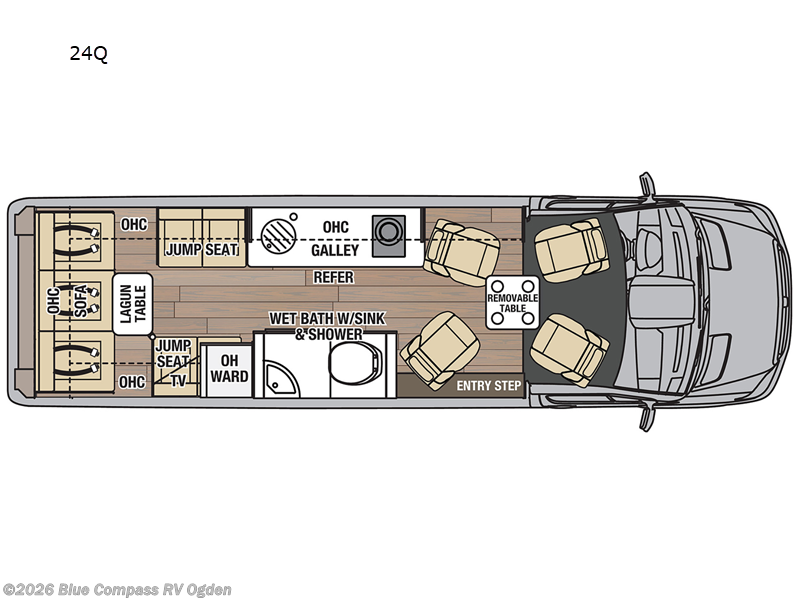 2025 Coachmen Galleria 24Q - New Class B For Sale by Blue Compass RV Ogden in Marriott-Slaterville, Utah