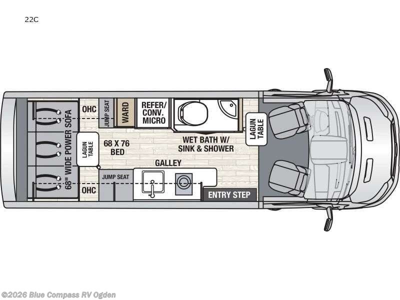 2025 Coachmen Beyond 22C AWD - New Class B For Sale by Blue Compass RV Ogden in Marriott-Slaterville, Utah