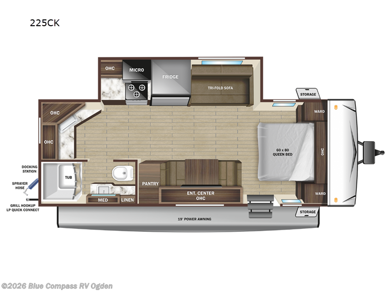 2025 Starcraft Super Lite 225CK - New Travel Trailer For Sale by Blue Compass RV Ogden in Marriott-Slaterville, Utah features Slideout