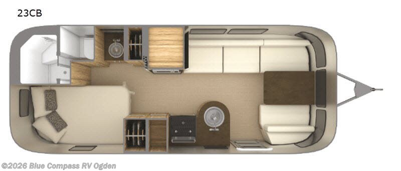 2019 Airstream Flying Cloud 23CB - Used Travel Trailer For Sale by Blue Compass RV Ogden in Marriott-Slaterville, Utah