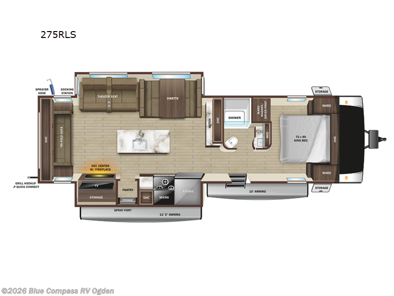 2025 Starcraft GSL 275RLS - New Travel Trailer For Sale by Blue Compass RV Ogden in Marriott-Slaterville, Utah features Slideout