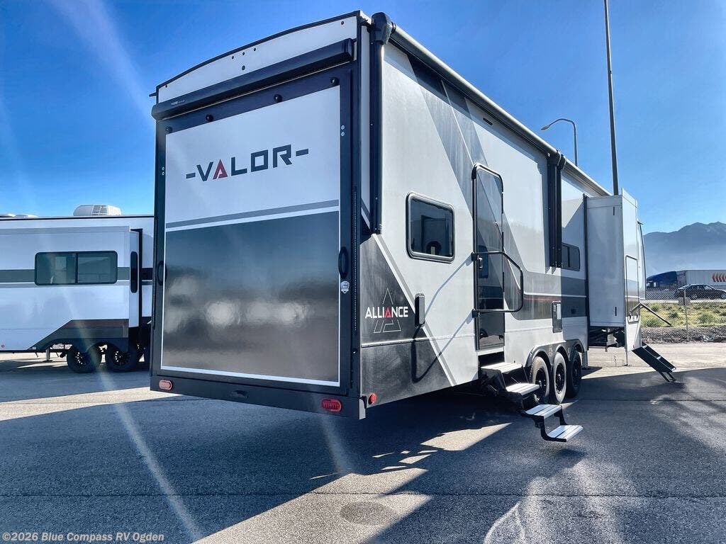 2025 Alliance RV Valor 40V13 - New Toy Hauler For Sale by Blue Compass RV Ogden in Marriott-Slaterville, Utah features Slideout