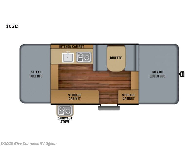 2019 Jayco Jay Sport 10SD - Used Popup For Sale by Blue Compass RV Ogden in Marriott-Slaterville, Utah