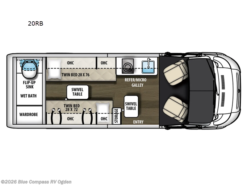 2026 Coachmen Nova 20RB - New Class B For Sale by Blue Compass RV Ogden in Marriott-Slaterville, Utah