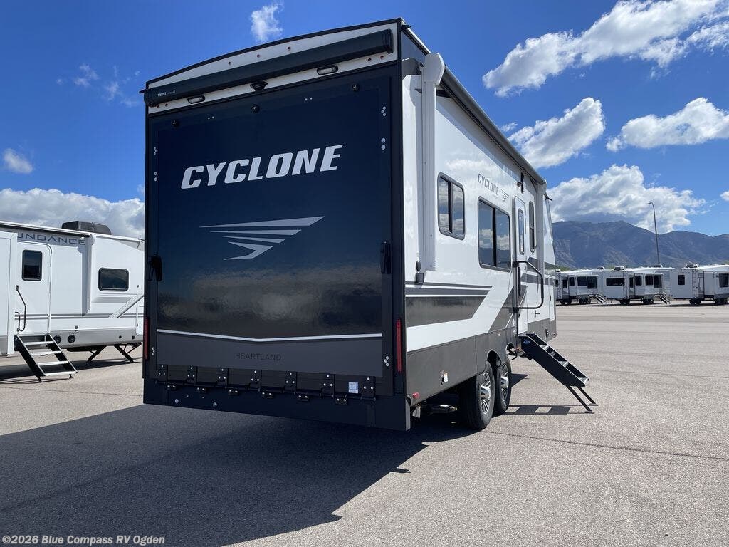 2026 Heartland Cyclone 2214 - New Toy Hauler For Sale by Blue Compass RV Ogden in Marriott-Slaterville, Utah