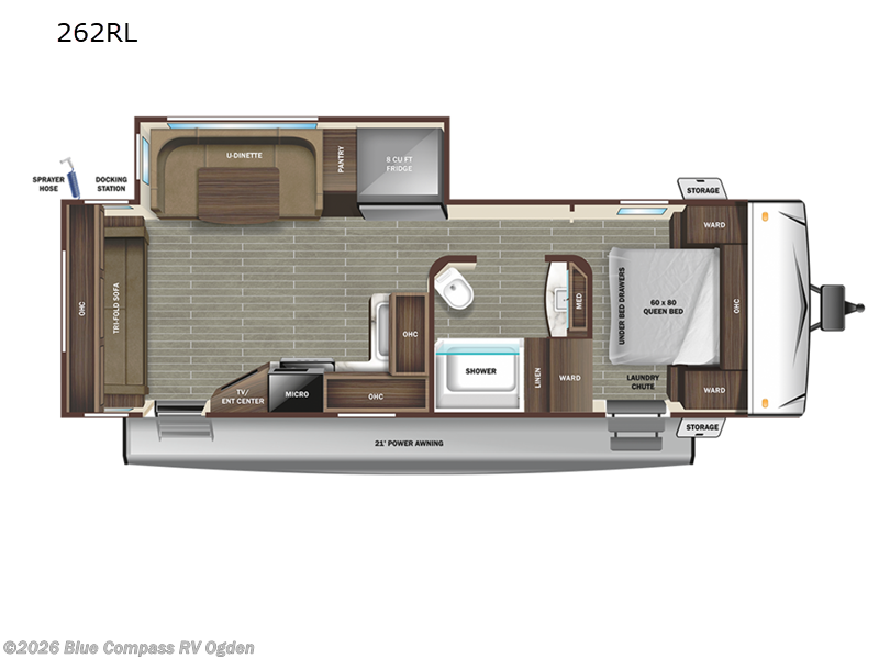 2022 Starcraft Super Lite 262RL - Used Travel Trailer For Sale by Blue Compass RV Ogden in Marriott-Slaterville, Utah features Slideout