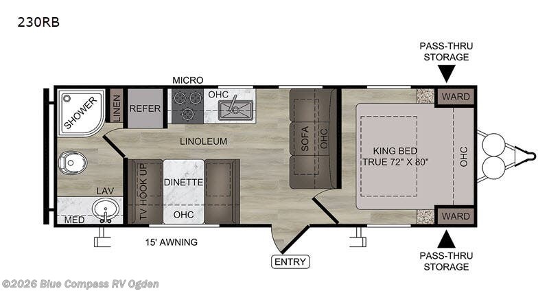 2020 East to West Della Terra 230RB - Used Travel Trailer For Sale by Blue Compass RV Ogden in Marriott-Slaterville, Utah