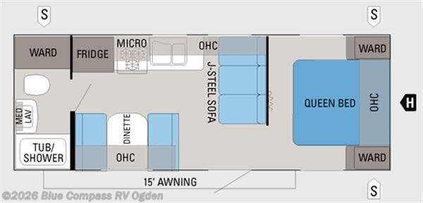 2011 Jayco Jay Flight 22FB - Used Travel Trailer For Sale by Blue Compass RV Ogden in Marriott-Slaterville, Utah