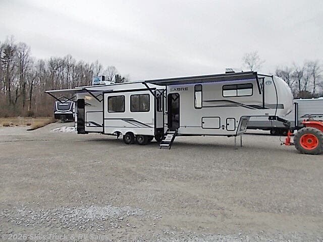 2025 Sabre 38DBL by Forest River from Ski's Truck & RV Sales in Rockville, Indiana