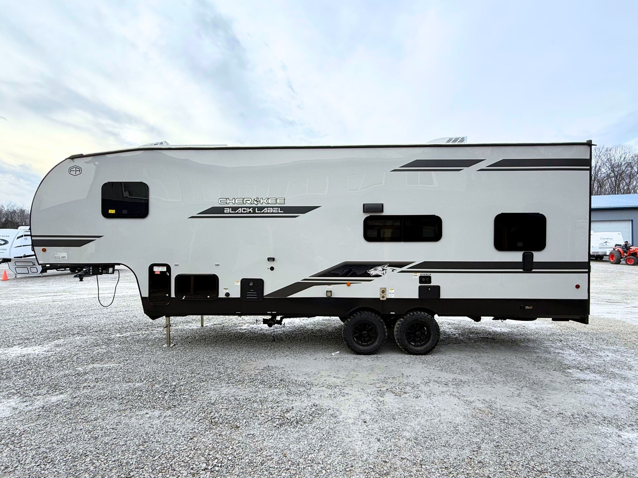 2026 Cherokee 256RRBL Black Label by Forest River from Ski's Truck & RV Sales in Rockville, Indiana