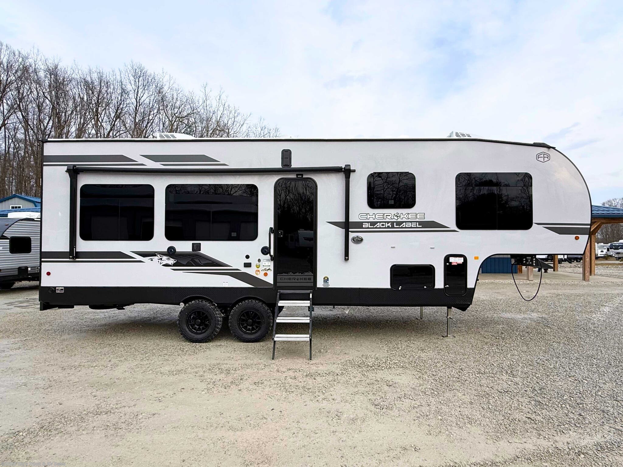 2026 Forest River Cherokee 256RRBL Black Label - New Toy Hauler For Sale by Ski's Truck & RV Sales in Rockville, Indiana