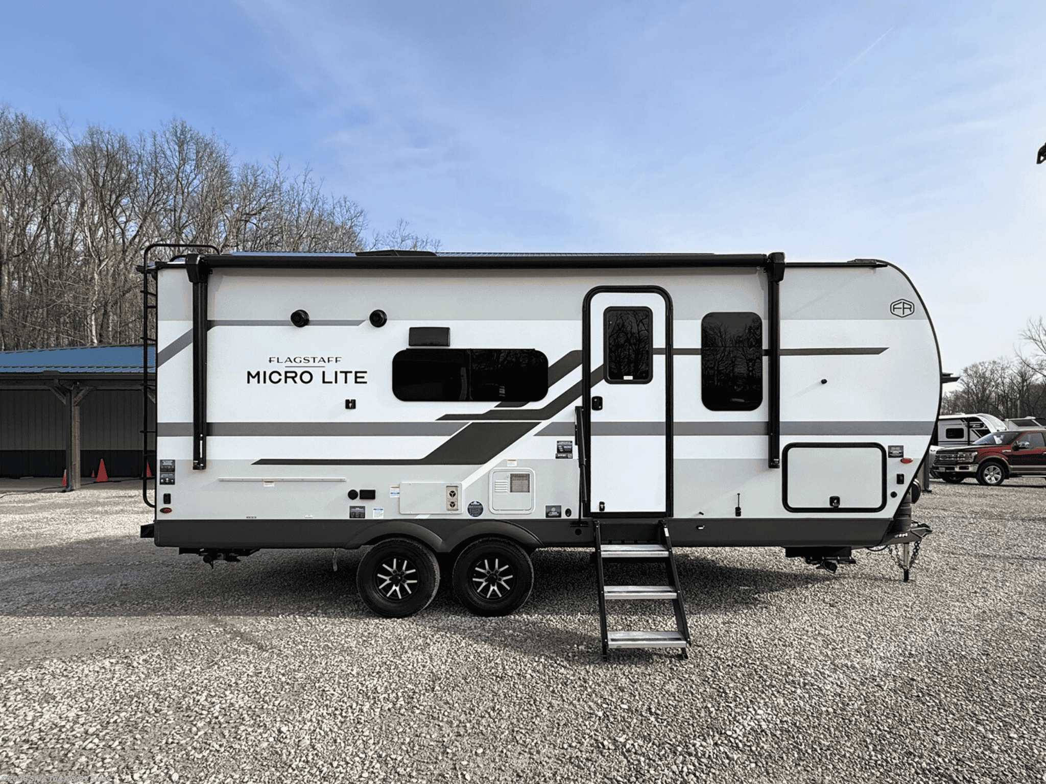 2026 Flagstaff Micro Lite 22SQS by Forest River from Ski's Truck & RV Sales in Rockville, Indiana