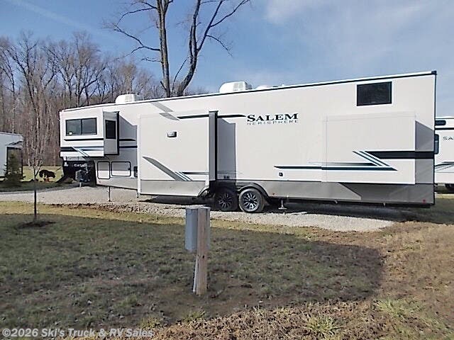 2025 Salem Hemisphere 378FL by Forest River from Ski's Truck & RV Sales in Rockville, Indiana