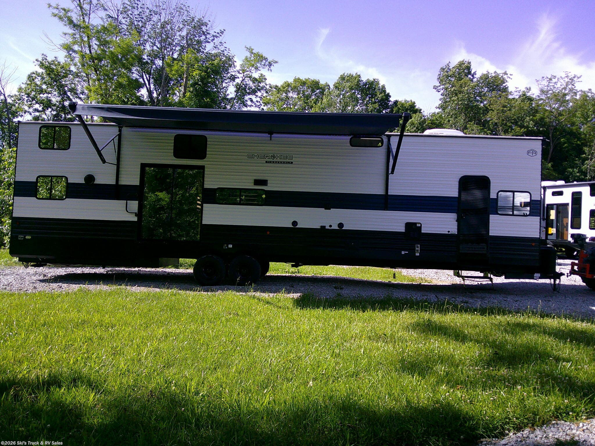 2026 Forest River Cherokee Timberwolf 39DC Destination - New Travel Trailer For Sale by Ski's Truck & RV Sales in Rockville, Indiana