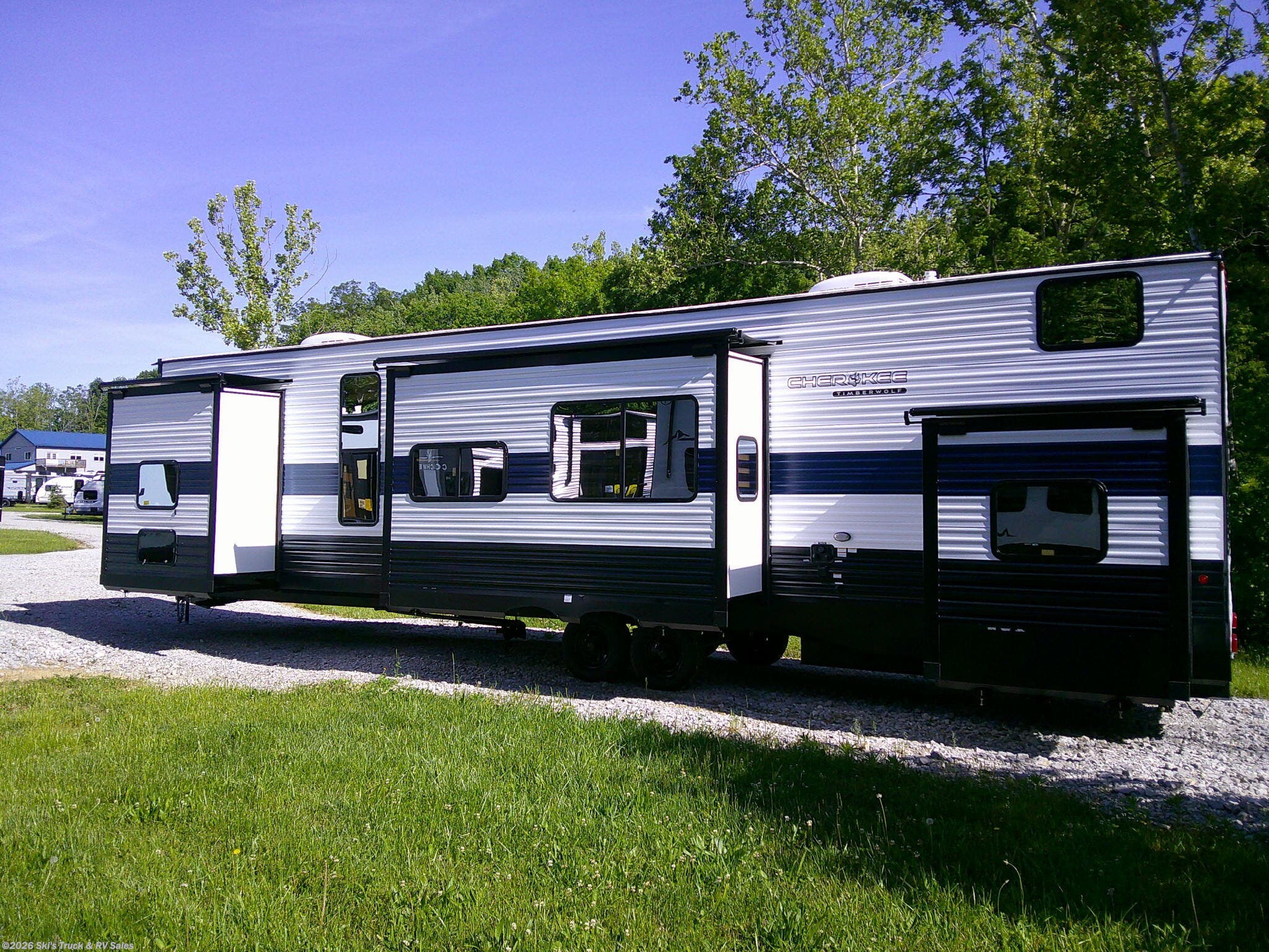 New 2026 Forest River Cherokee Timberwolf 39DC Destination available in Rockville, Indiana