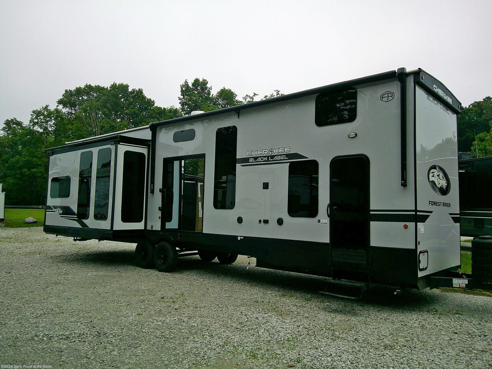 2026 Forest River Timberwolf Black Label 39DL Destination Dual LOFTS - New Travel Trailer For Sale by Ski's Truck & RV Sales in Rockville, Indiana
