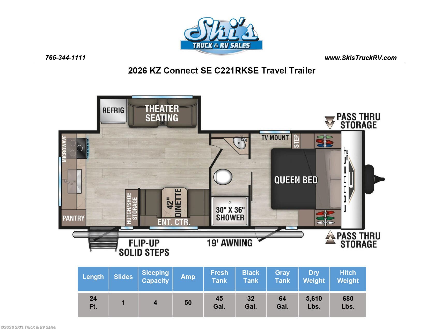 New 2026 K-Z Connect SE C221RKSE available in Rockville, Indiana