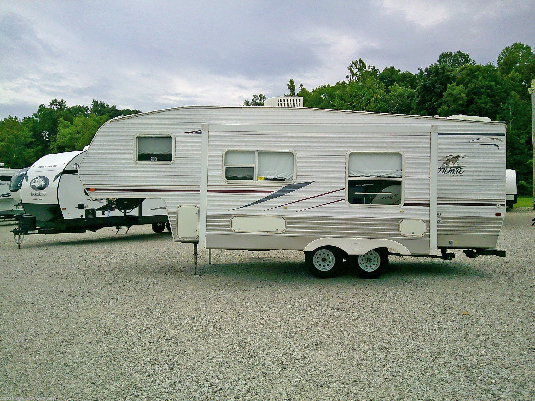 2007 Palomino Puma 249RBSS - Used Fifth Wheel For Sale by Ski's Truck & RV Sales in Rockville, Indiana