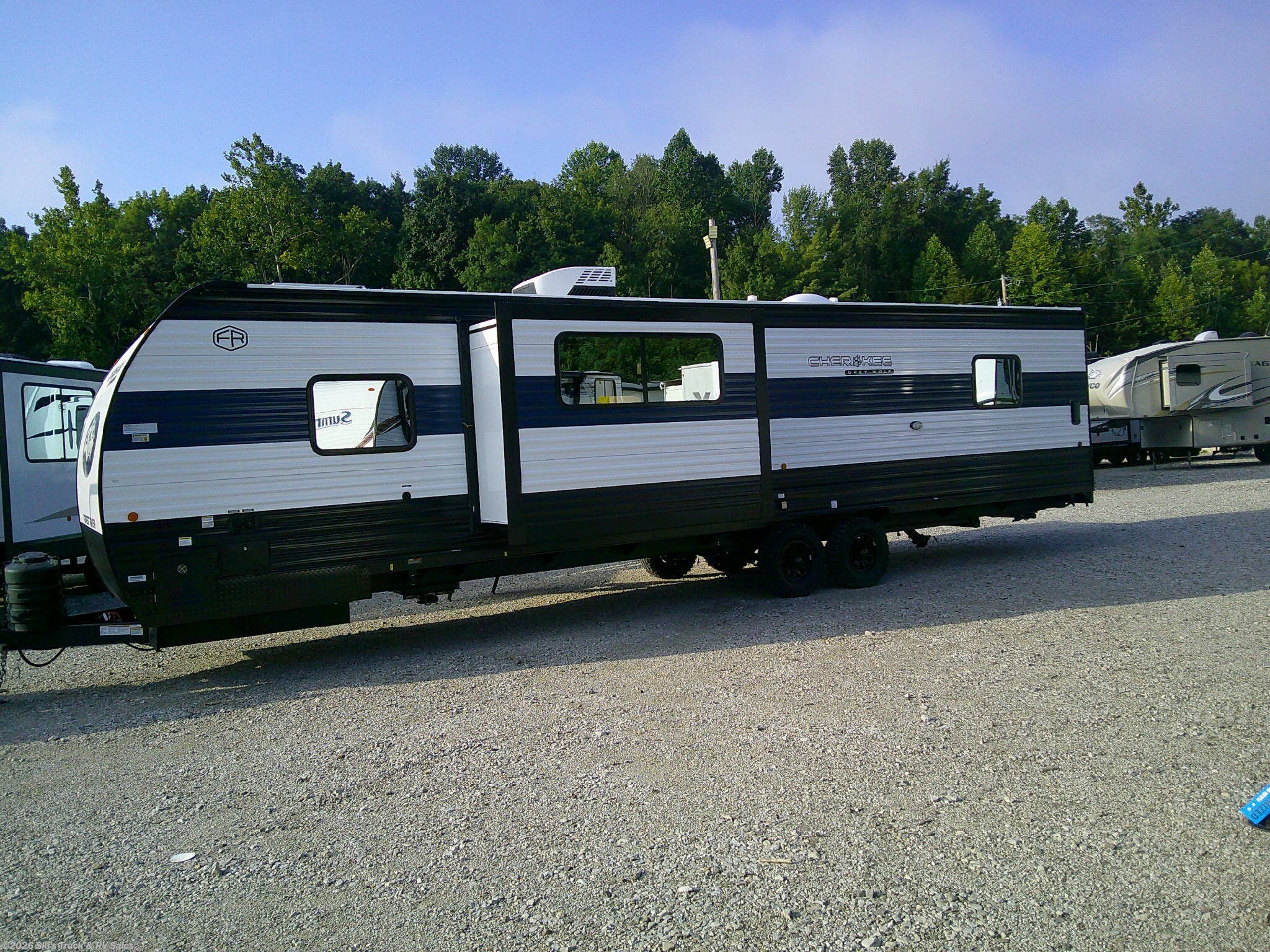 2026 Forest River Cherokee Grey Wolf 28RRT - New Toy Hauler For Sale by Ski's Truck & RV Sales in Rockville, Indiana