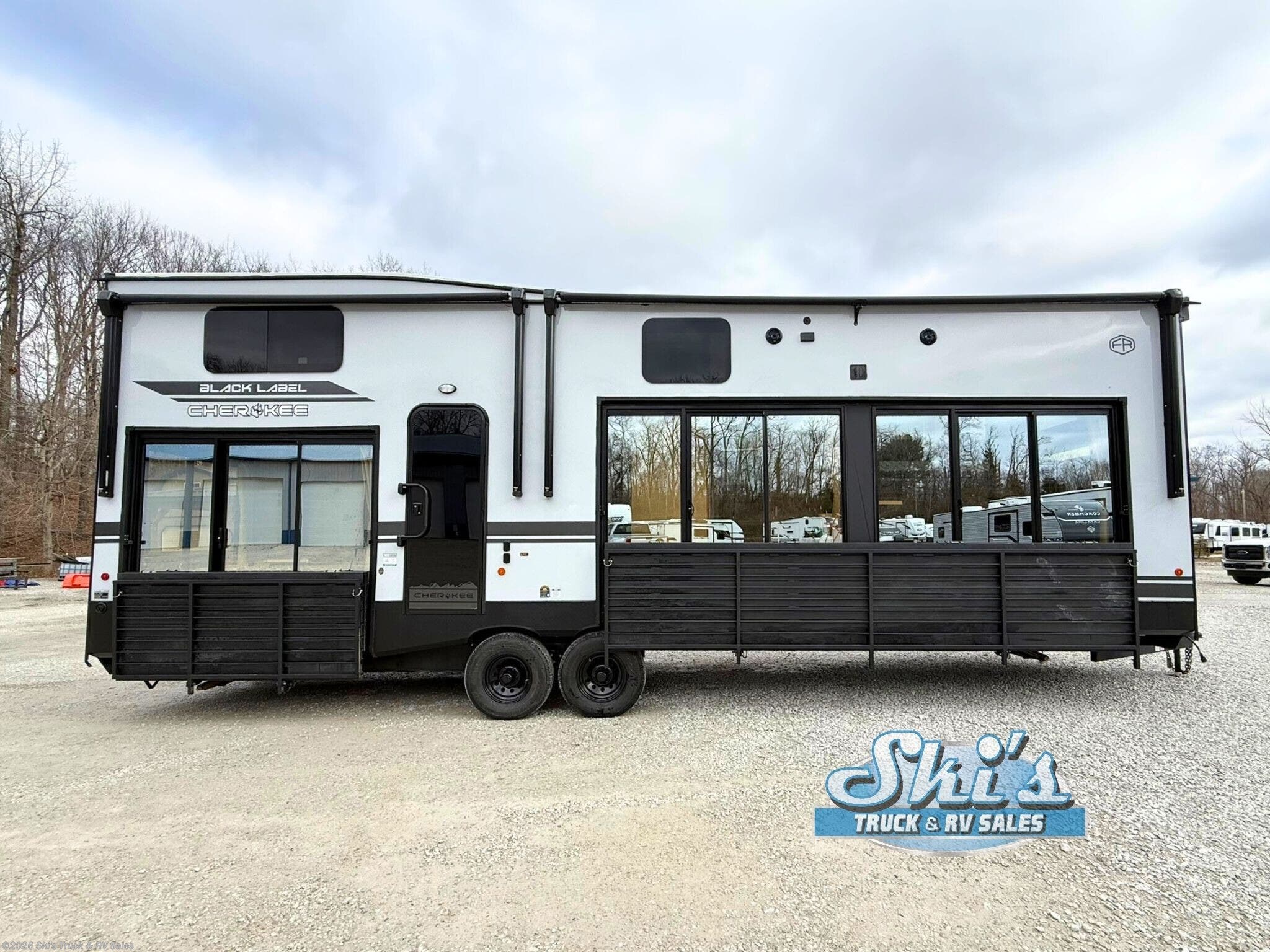 2026 Forest River Cherokee Timberwolf Black Label 27MDK Destination - New Travel Trailer For Sale by Ski's Truck & RV Sales in Rockville, Indiana