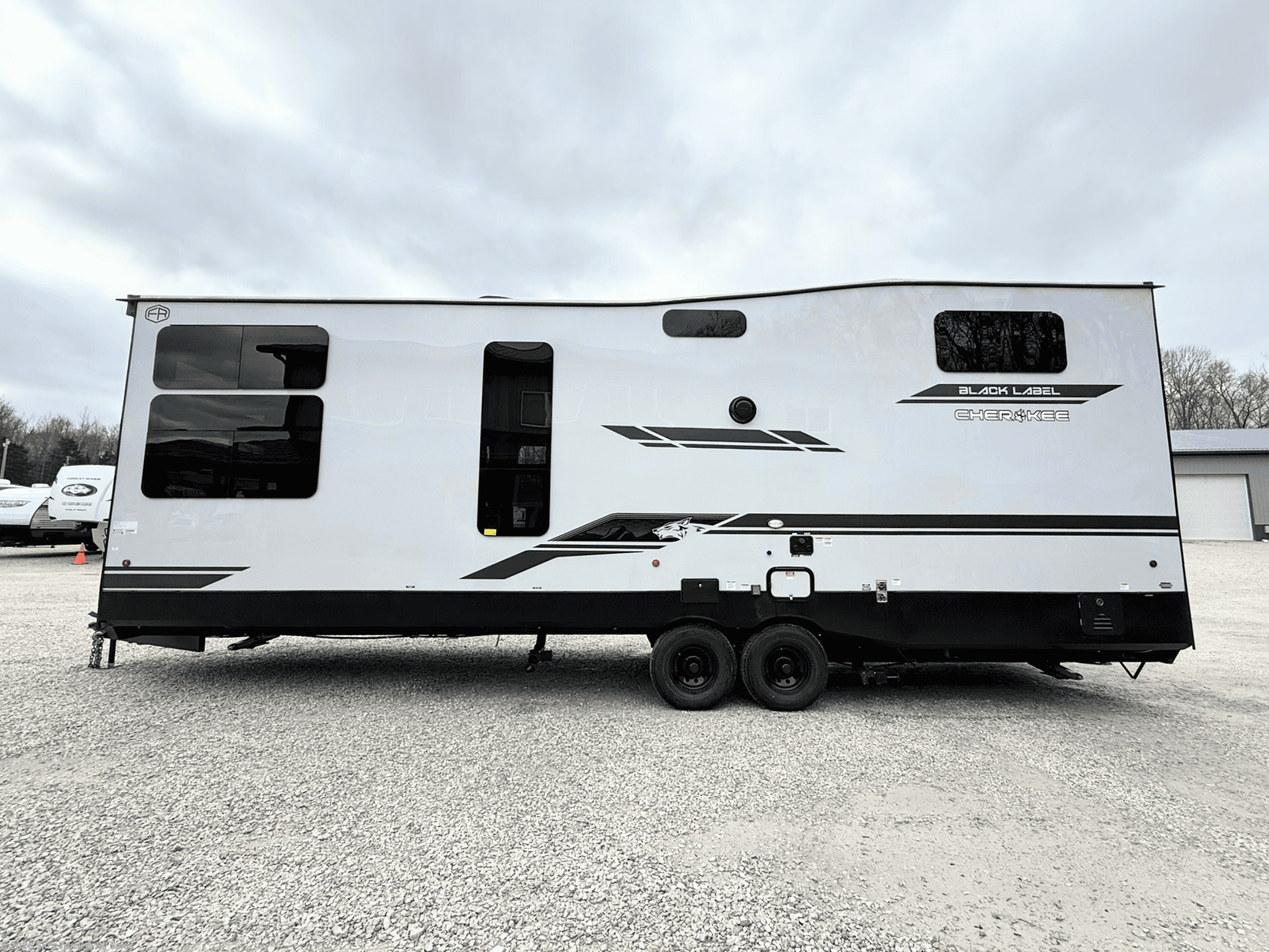 2026 Cherokee Timberwolf Black Label 27MDK Destination by Forest River from Ski's Truck & RV Sales in Rockville, Indiana