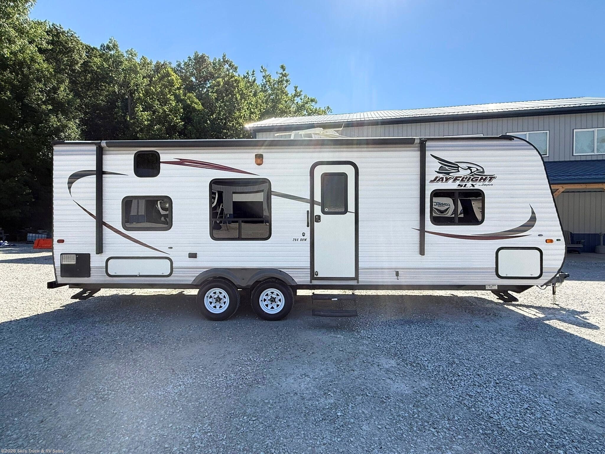 2015 Jay Flight SLX 264BHW by Jayco from Ski's Truck & RV Sales in Rockville, Indiana
