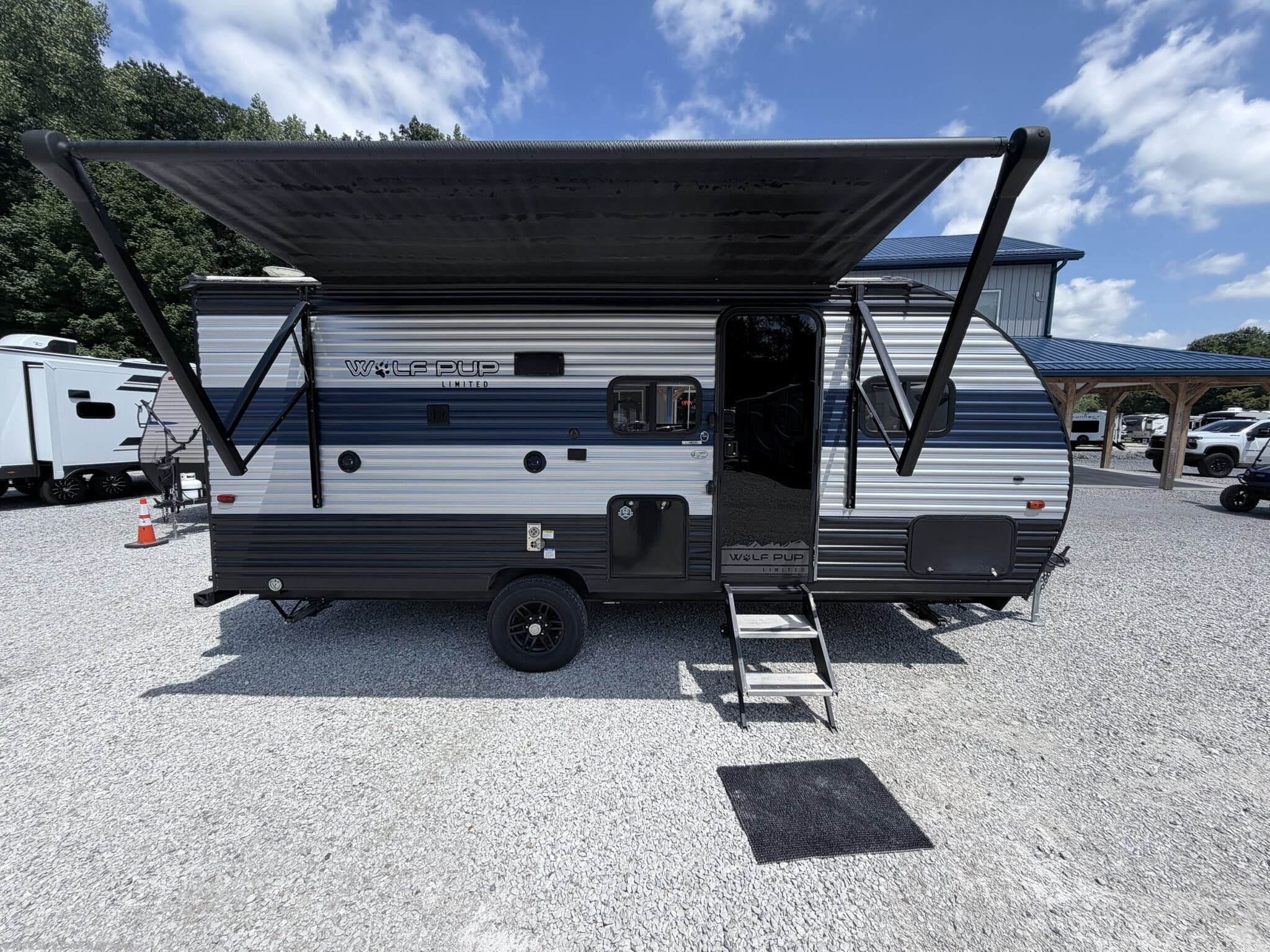 2022 Forest River Wolf Pup 18TO - Used Travel Trailer For Sale by Ski's Truck & RV Sales in Rockville, Indiana