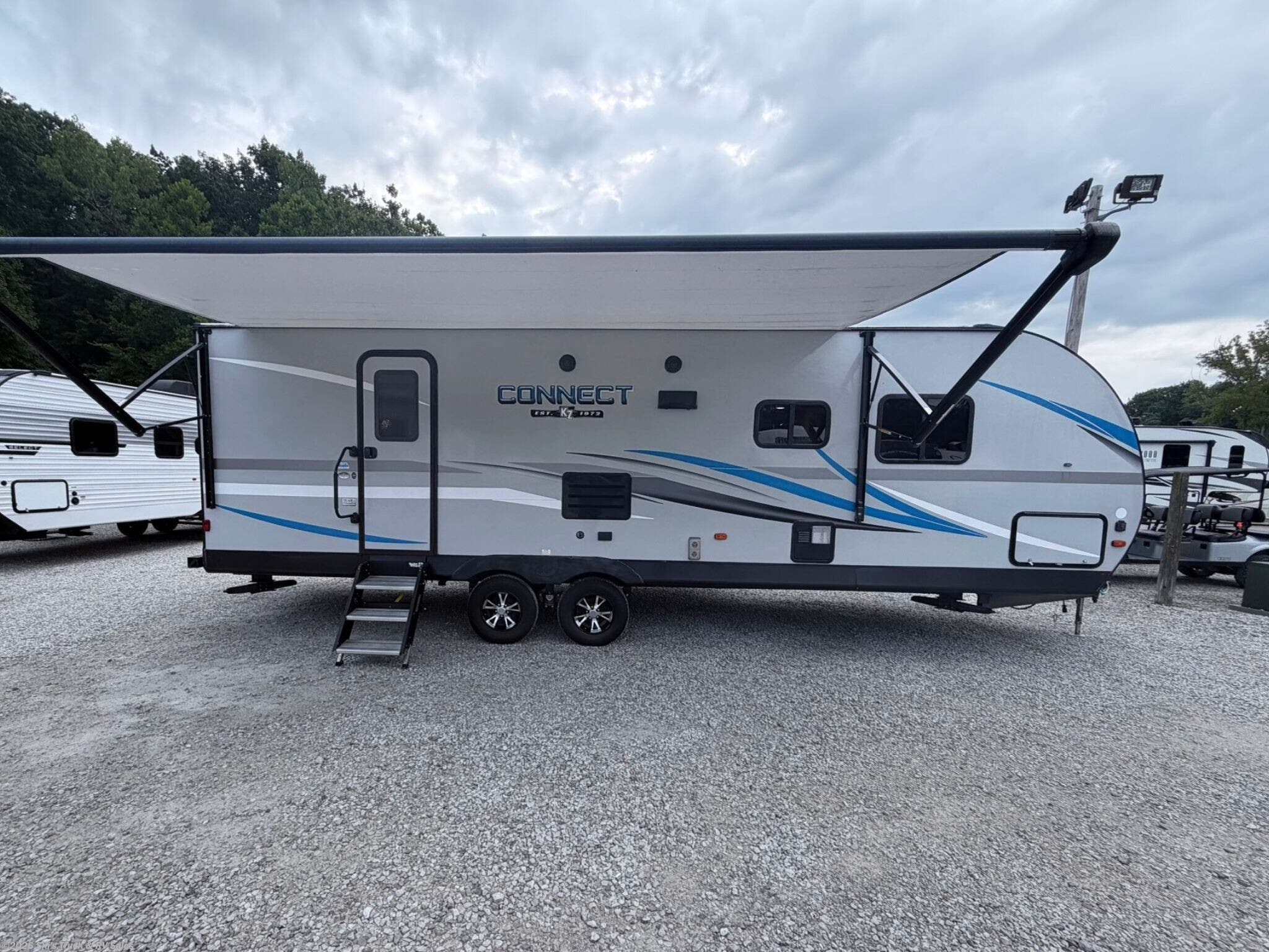 2019 K-Z Connect 261RB - Used Travel Trailer For Sale by Ski's Truck & RV Sales in Rockville, Indiana