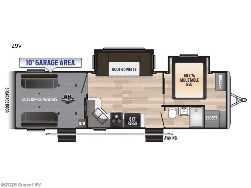 2020 Impact 29V by Keystone from Sunset RV in Sunset Beach, North Carolina